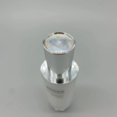 Witte Zilveren Acryl de Pompflessen Zonder lucht 15ml 30ml 50ml 100g van de Serumsteen pp