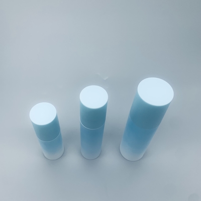 Blauwe Plastic Kosmetische Pompflessen Zonder lucht voor Etherische olie