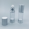 De zilveren transparante van de de lotionpomp van pp essentie zonder lucht van de de flessen kosmetische verpakkende lotion