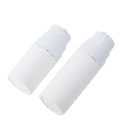 kwaliteit  Mini PP Aluminum Acrylic Airless Glass Cosmetic Bottles 15ml 30ml 50ml fabriek