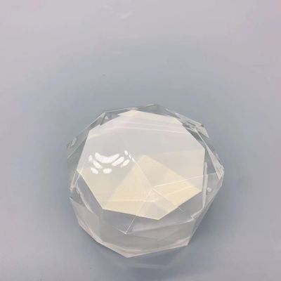 kwaliteit  Cream Grotesque Pot PP Plastic Jars Custom Color fabriek