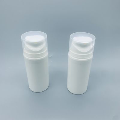 kwaliteit  White Plastic Press PP Airless Bottle Cosmetics Distribution fabriek